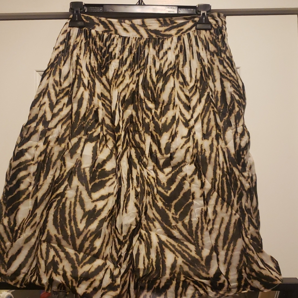 Skirt - A-line - Animal print - cotton